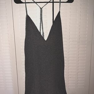Boho Beach Cover Tank Dress xhilaration size lg